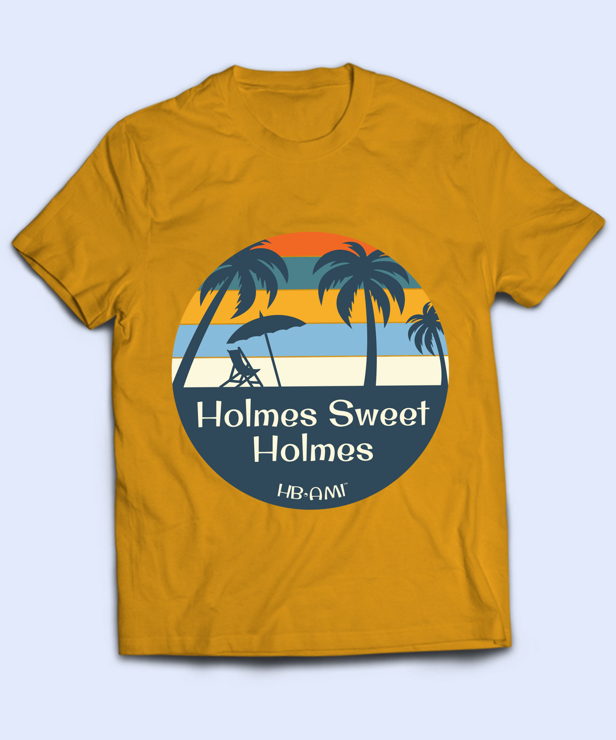 Holmes Sweet Holmes Cotton Crew Palm – Floating Design
