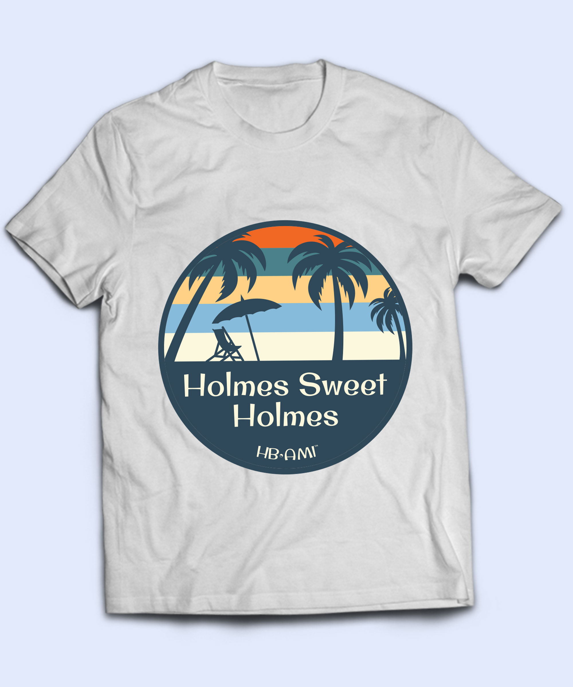 Holmes Sweet Holmes Cotton Crew Framed