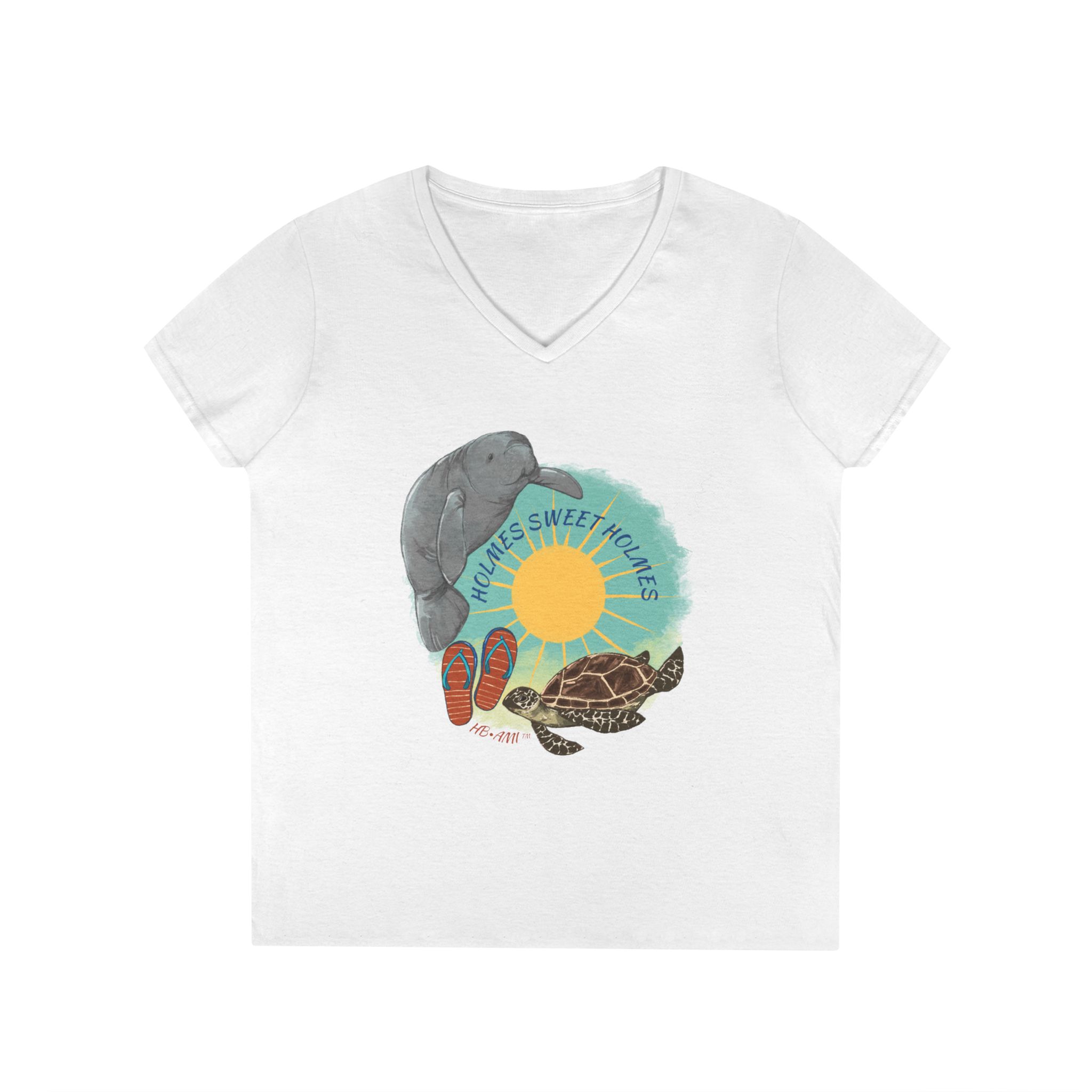 Ladies' V-Neck T-Shirt