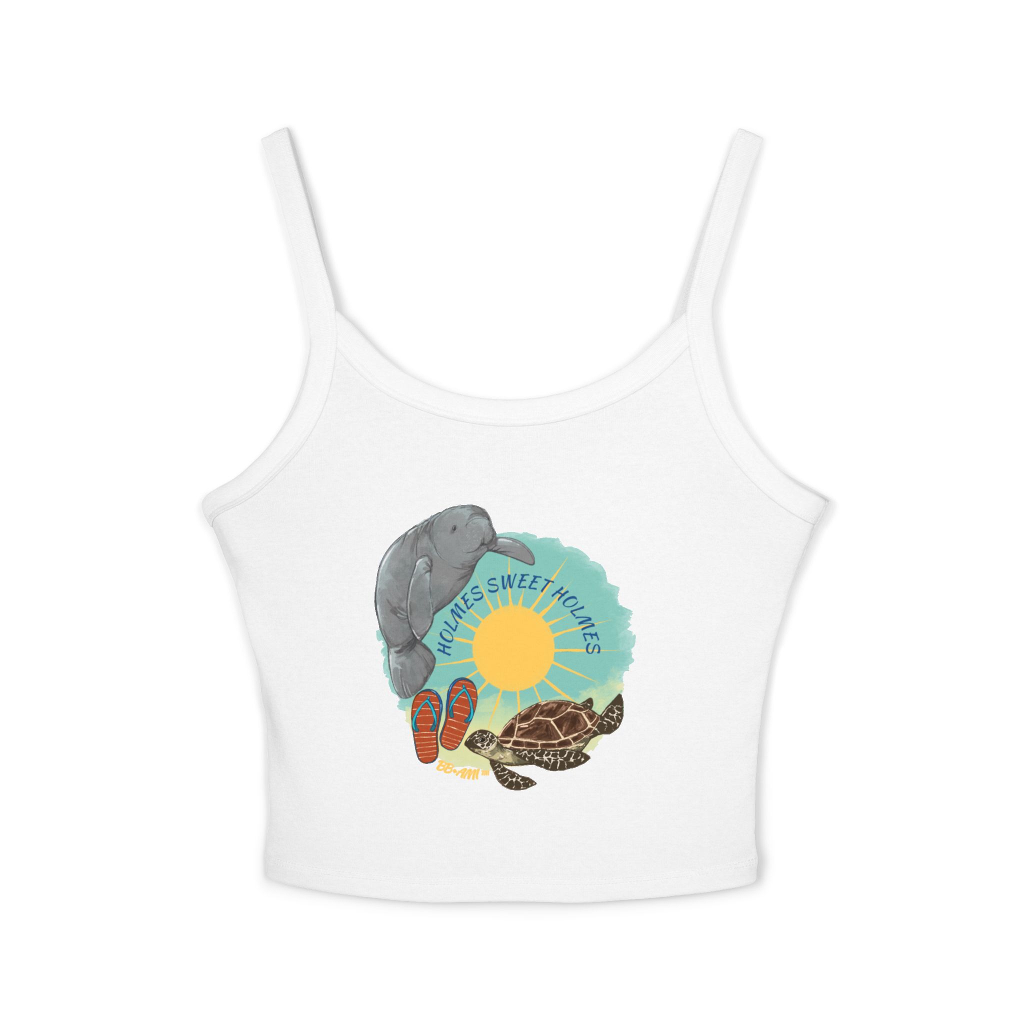 Manatee Spaghetti Strap Tank Top BB-AMI Collection