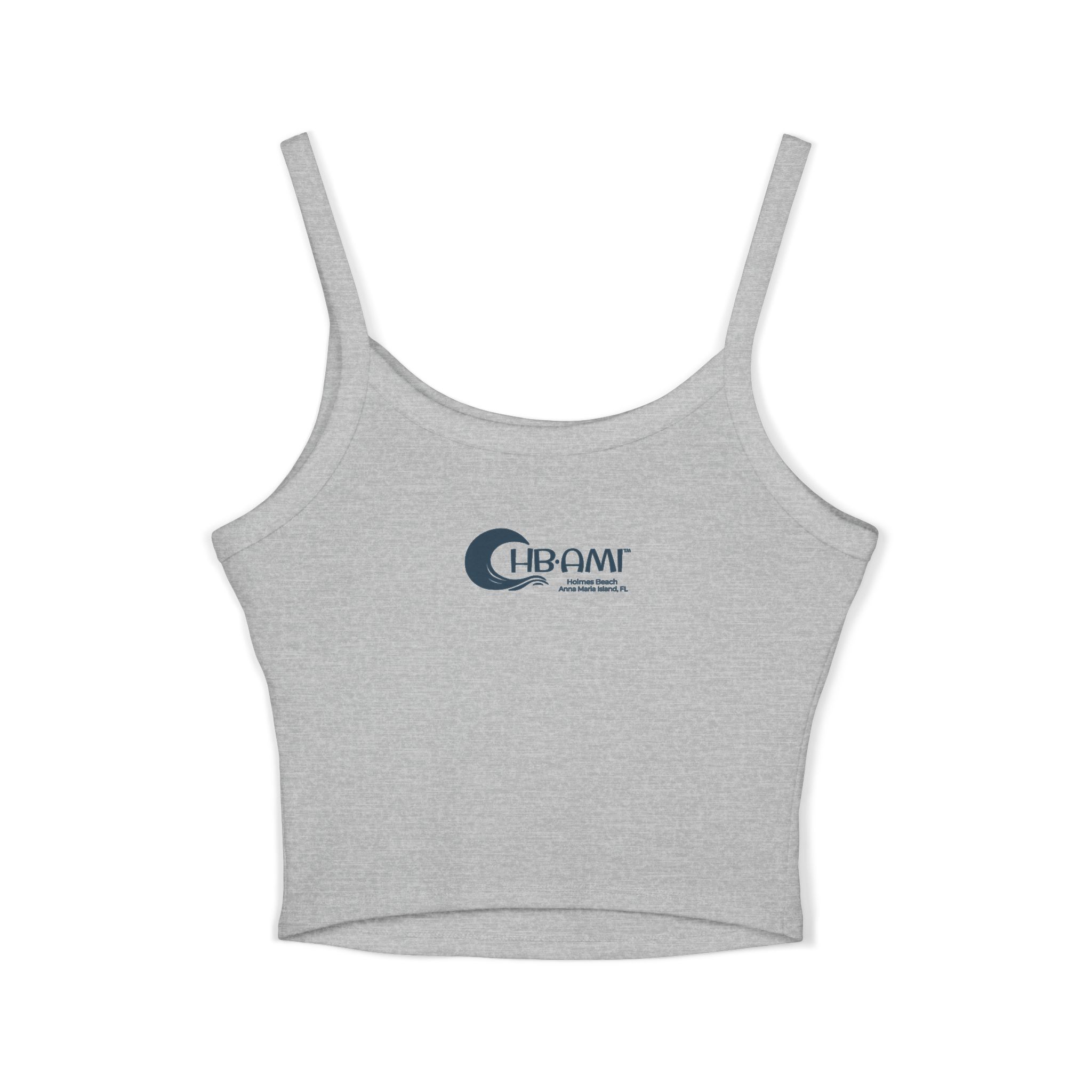 Palm Trees There Is No Place Like Holmes Free Form Spaghetti Strap Tank Top HB-AMI Collection