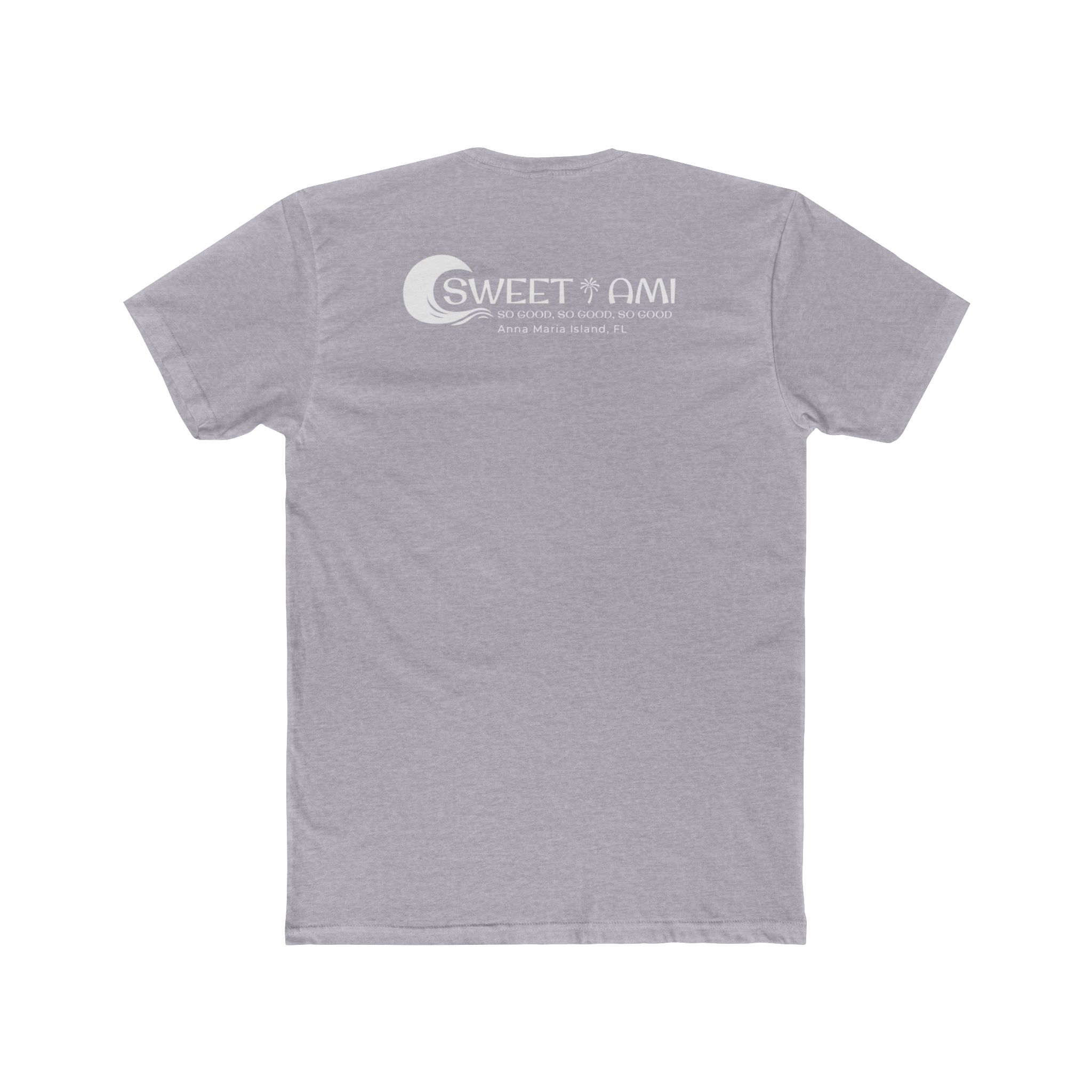 SWEET AMI Good Times Palm Tree Cotton Crew Tee