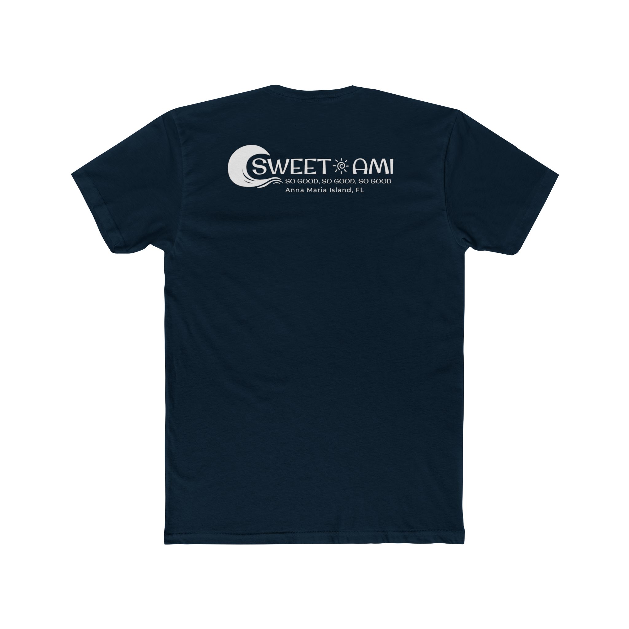 SWEET AMI Isle Times Sunset Cotton Crew Tee