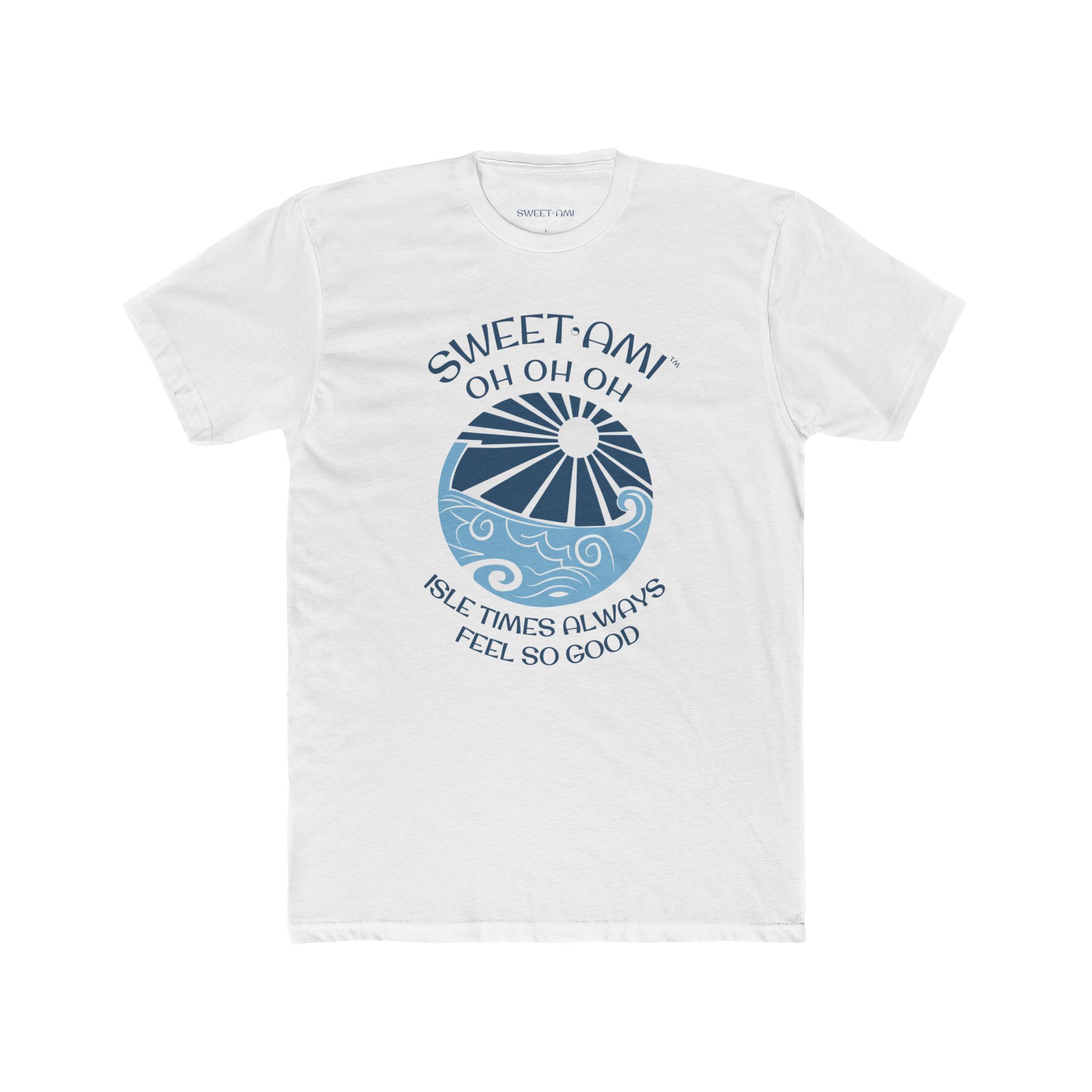 SWEET AMI Isle Times Beach Ball Cotton Crew Tee