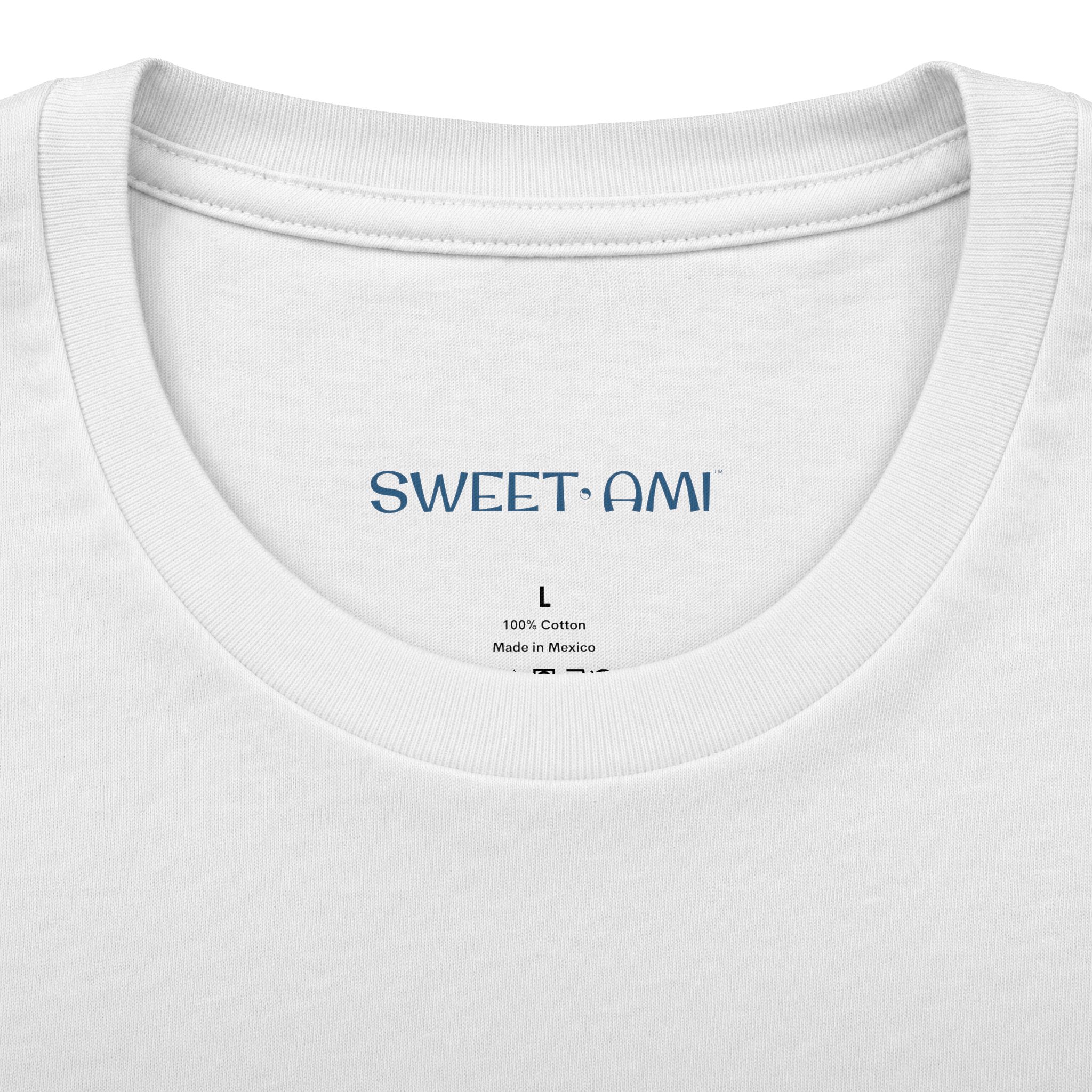 SWEET AMI Isle Times Beach Ball Cotton Crew Tee - Image 3