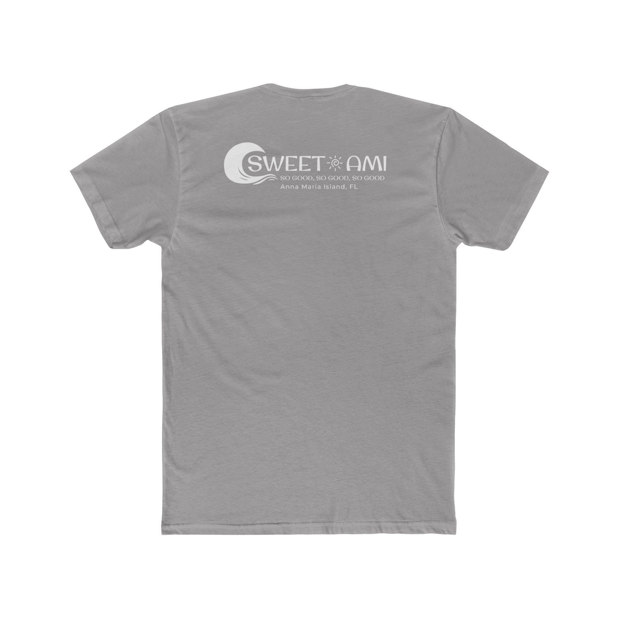 SWEET AMI Isle Times Sunset Cotton Crew Tee