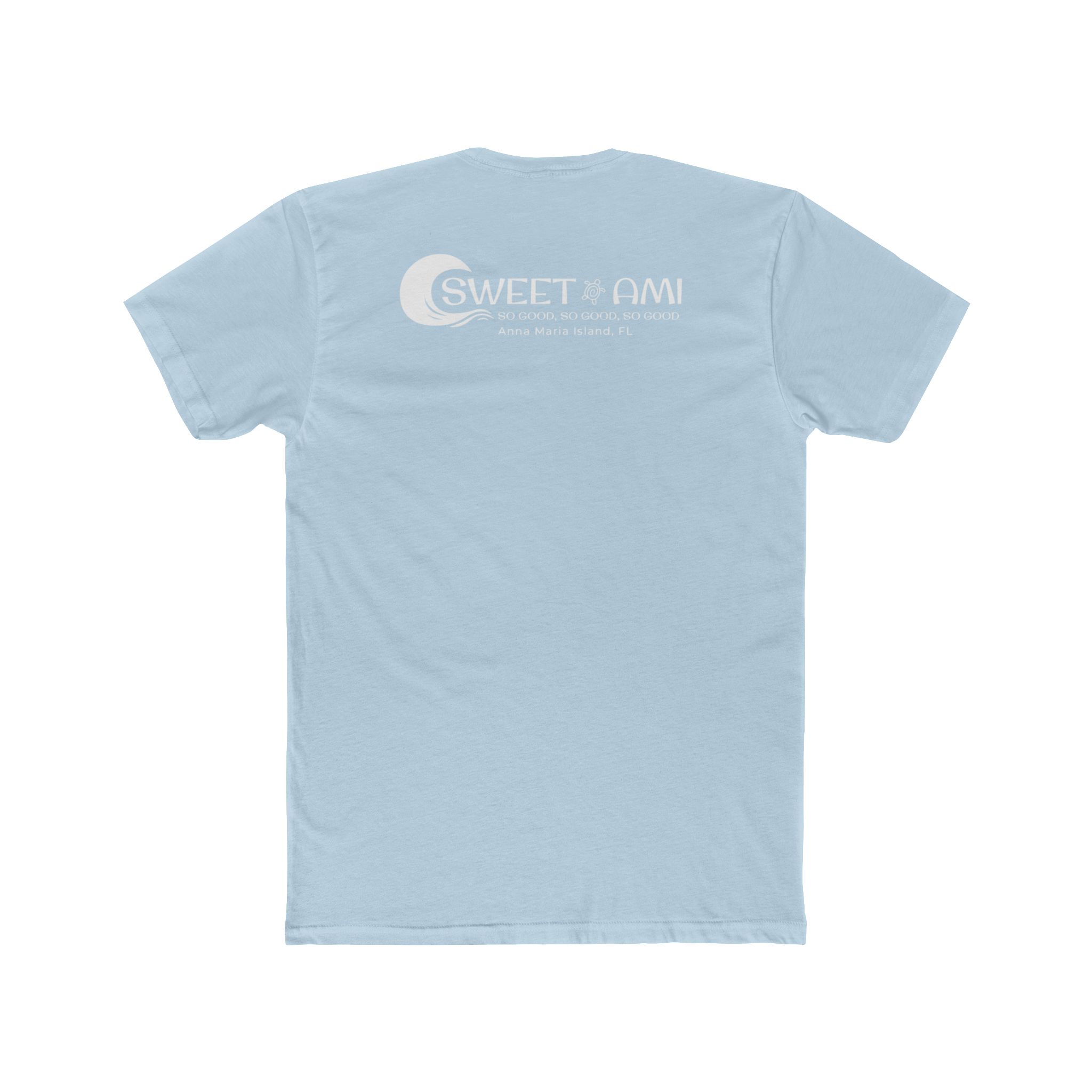 SWEET AMI Isle Times Heart Cotton Crew Tee - Image 5